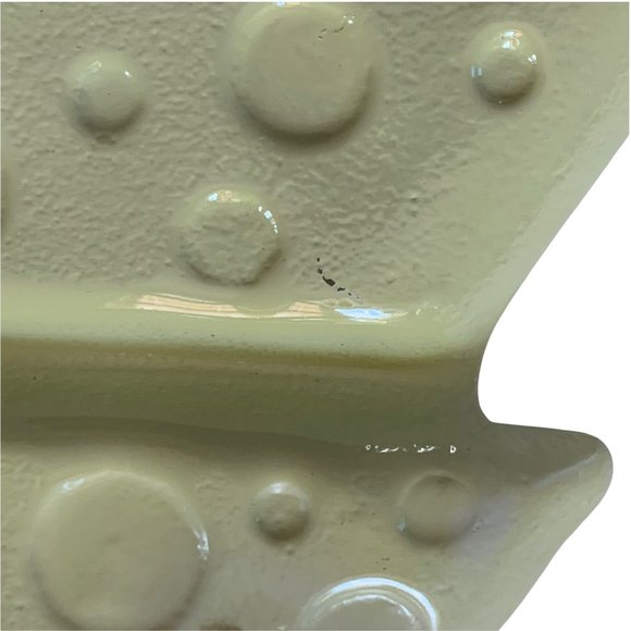 Lori Siebert for Silvestri Hand Blown Glass Christmas Tree Divided Platter - Picture 3 of 11